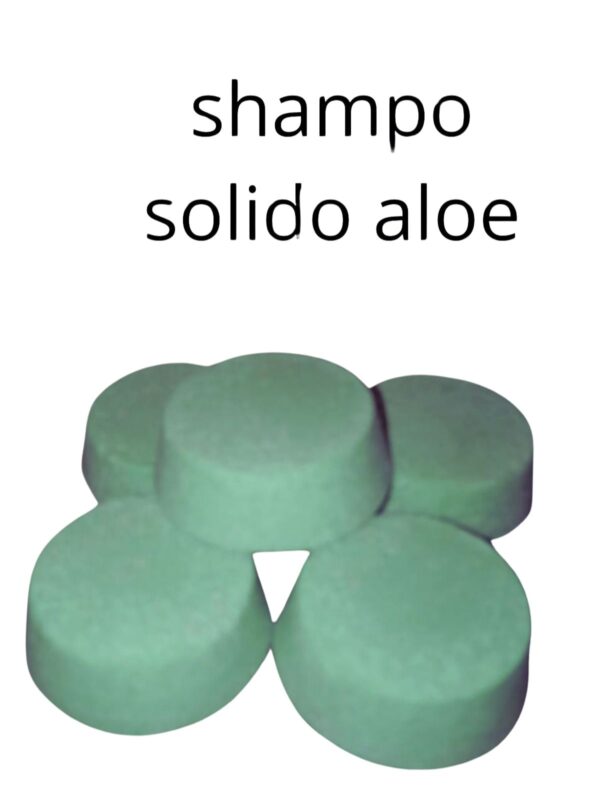 Shampo solido de Aloe vera