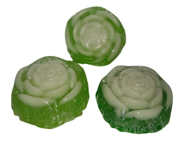 Jabón de glicerina de menta pipireta