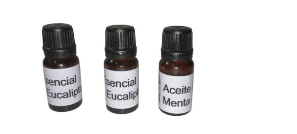 Aceite esencial aromaterapia menta-eucalipto