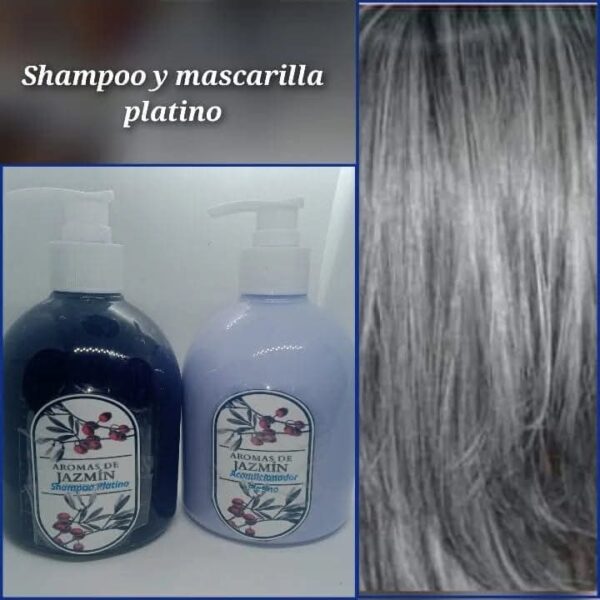 Kit shampo y mascarilla para platinar